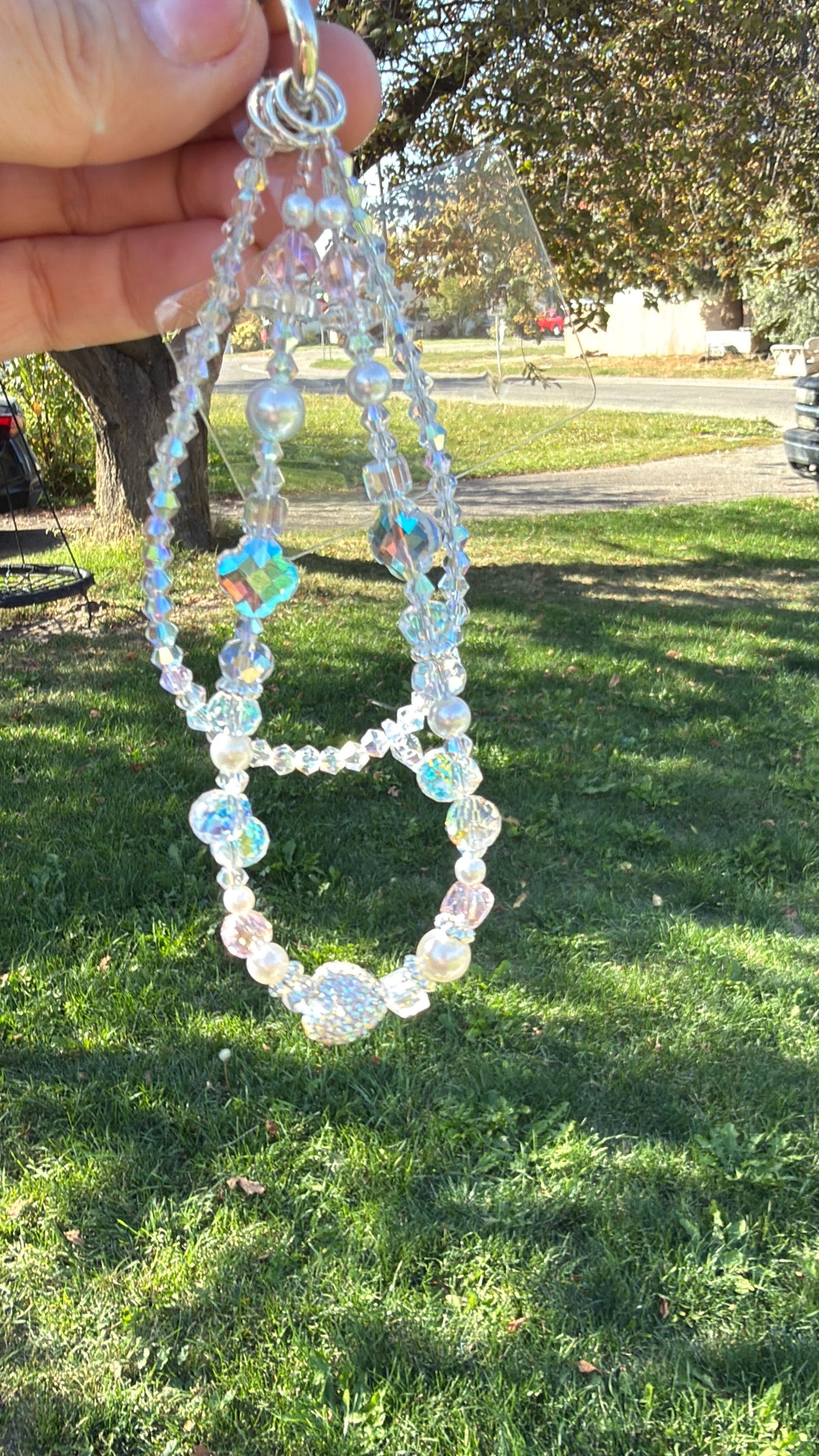 Unique Crystal Phone Charm | Dazzling Phone Accessories