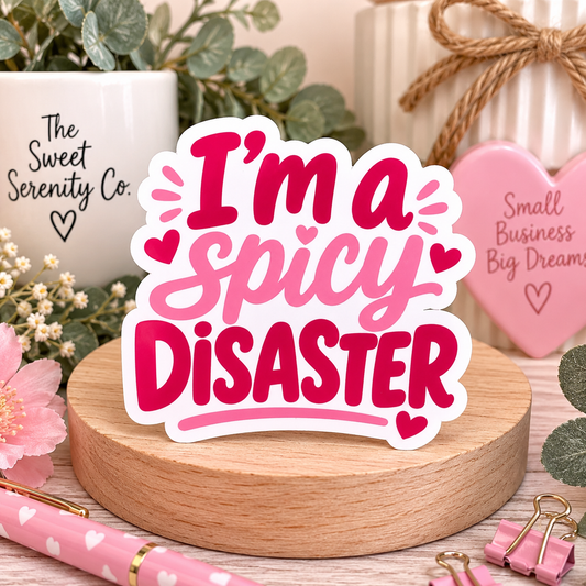 funny pink vinyl decal, sarcastic planner accessory, office humor, cute laptop water bottle sticker, pink sticker
