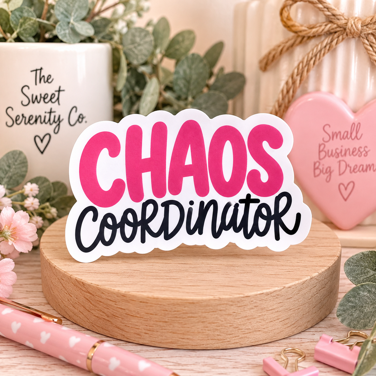 Chaos Coordinator Sticker