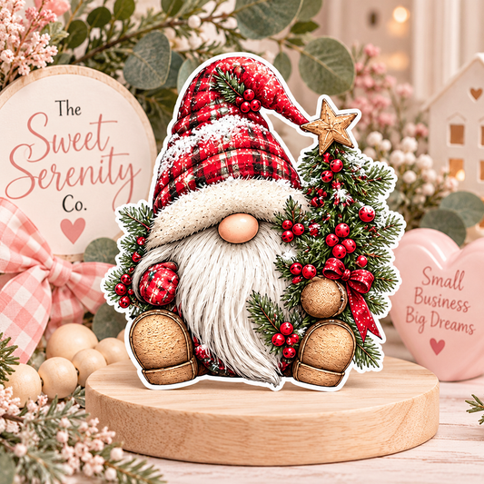 Gnome Christmas Sticker