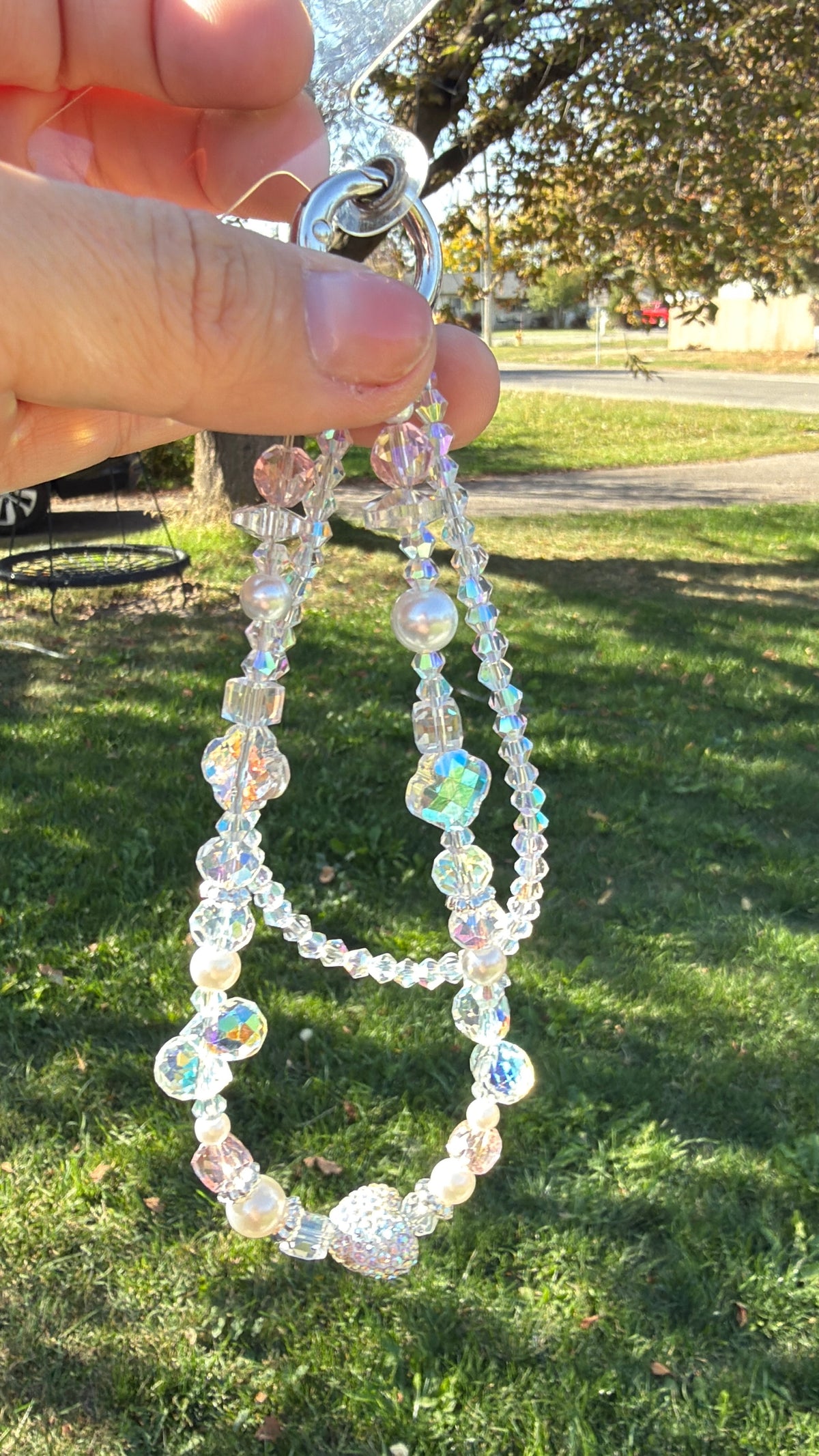 Unique Crystal Phone Charm | Dazzling Phone Accessories